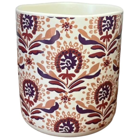 OPALHOUSE Stoneware Mug EUC Target 14 oz Plum Crumble Floral Rare - Picture 3 of 10